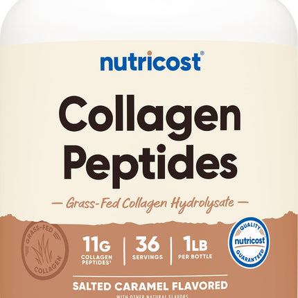 Nutricost Grass-Fed Collagen Powder 1LB (454 G) (S