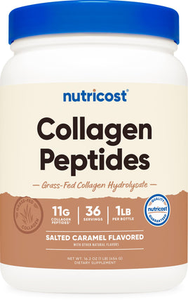 Nutricost Grass-Fed Collagen Powder 1LB (454 G) (S