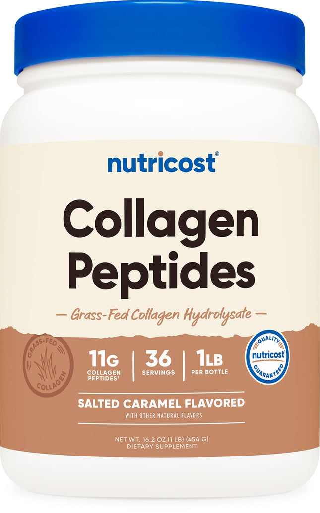 Nutricost Grass-Fed Collagen Powder 1LB (454 G) (S