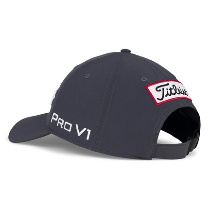 Casquette de golf Titleist Tour Performance pour homme, coloris indigo délavé/blanc
