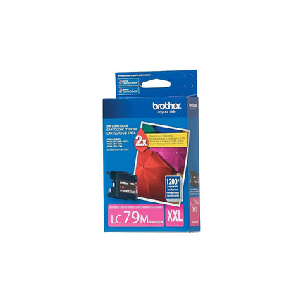 Brother Imprimante LC79M Cartouche d'encre Magenta Très Haute Capacité (XXL) - Emballage de détail