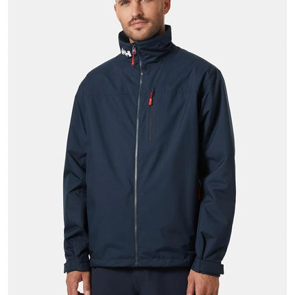 Helly Hansen Men's Crew Midlayer Jacket 2, Navy, L