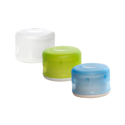 humangear GoTubb 3 Pack Travel Container - Clear/Green/Blue, Small, 14 cc