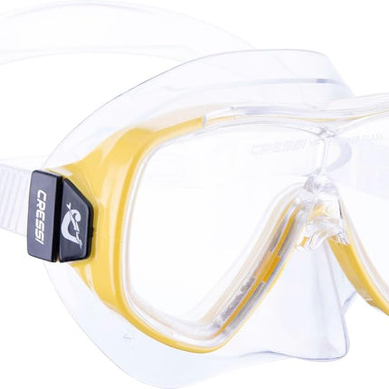 Cressi Ondina & Top Jr, Clear/Yellow