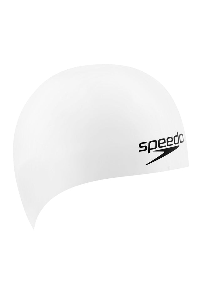 Speedo Fs3 Competition Swim Cap, White, Small