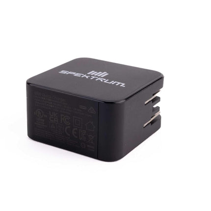 Spektrum Accessories Fuente de Alimentación GaN USB-C de 65W, SPMX-1027