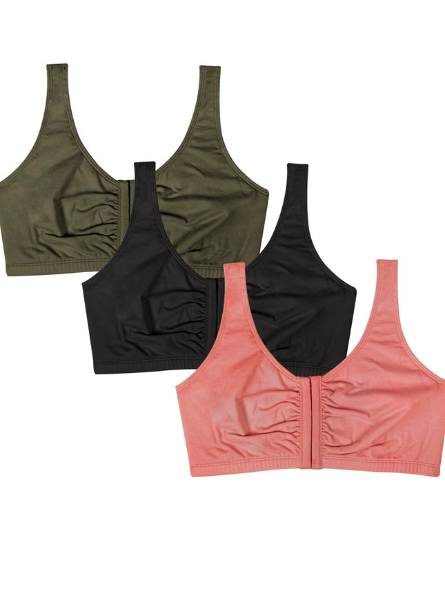 Fruit of the Loom Women's Front Close Builtup Spor