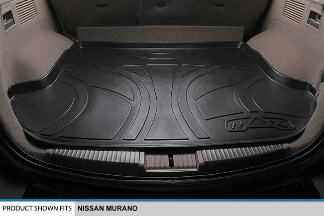 SMARTLINER All Weather Custom Fit Cargo Trunk Liner Floor Mat Black for 2009-2014 Nissan Murano