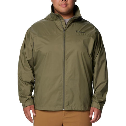 Columbia Men's Glennaker Lake II Rain Jacket, Stone Green, 6X Big