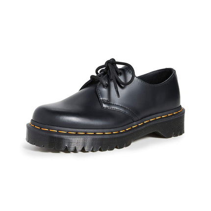 Dr. Martens Mens 1461 Bex Smooth, Black, 15 Women/