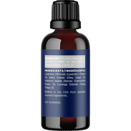 Sleep Essential Oil for Diffuser - Dream Essential Oils for Diffusers Aromatherapy and Wellness with Ylang-Ylang Clary Sage Roman Chamomile and Lavender Essential Oils for Sleep Time Support (30mL)