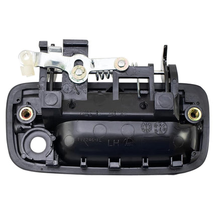 TRQ Metal Exterior Door Handle Black LH Driver Side for 95-04 Toyota Tacoma Pickup Truck