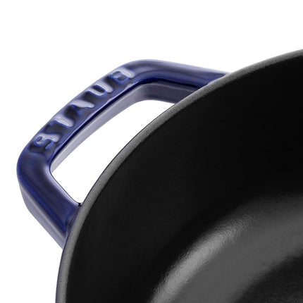 STAUB 40511-476-0 Cast Iron Chistera, Dark Blue, 28 cm