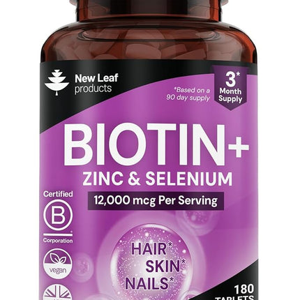 Biotin Vitamins for Hair Skin and Nails Maximum St
