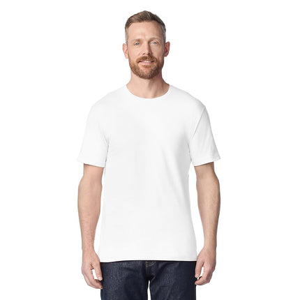Gildan Softstyle Cotton T-Shirt, Style G64000, Multipack, White (12-Pack)