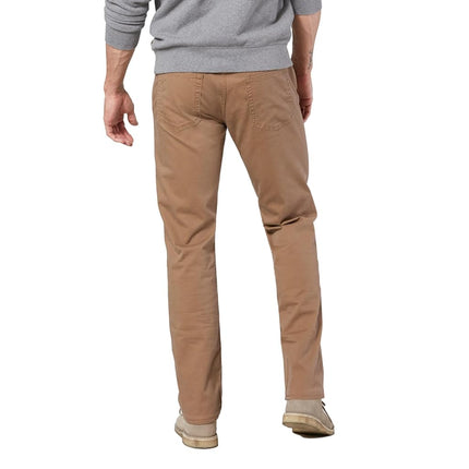 Dockers Pantalones de hombre de corte recto con tecnología All Seasons (estándar y tallas grandes) Casual, cuero, 34W / 34L