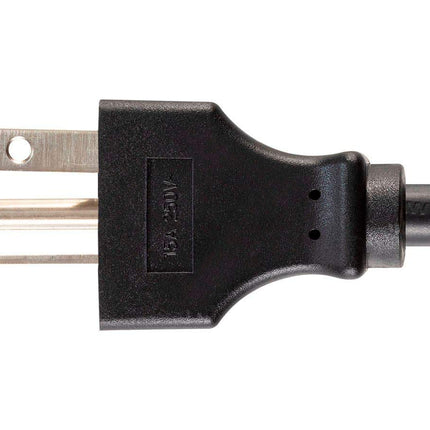 Monoprice Cable de alimentación de alta resistencia - NEMA 6-20P a IEC 60320 C19, 12AWG, 20A/2500W, SJT, 125V, Negro, 1.83m