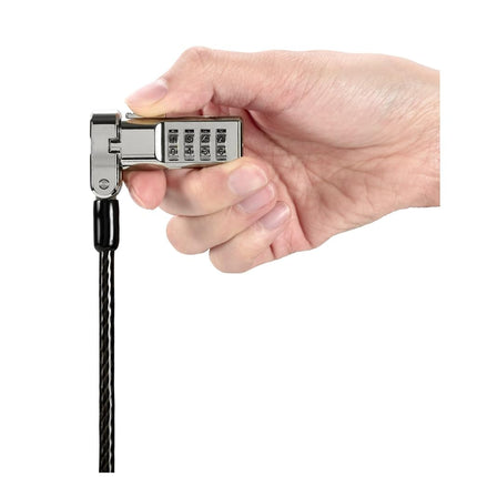 Kensington Universal 3-in-1 Combination Laptop Lock Kit, 1.8m Cable