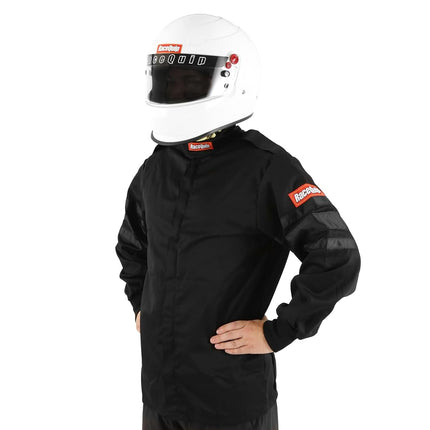 Racequip 111002 111 Series Small Black SFI 3.2A/1 Single Layer Driving Jacket