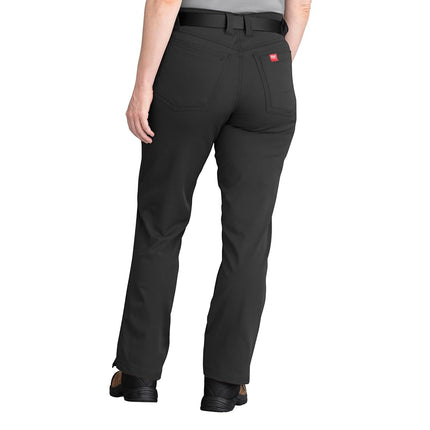Red Kap Womens Cooling Work Pant, Black, 4