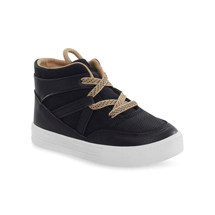 OshKosh B'Gosh Unisex-Child Jayson Fashion Boot, Black, 5 Toddler