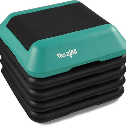 Yes4All 16"x16" Height-Adjustable High Step Aerobi