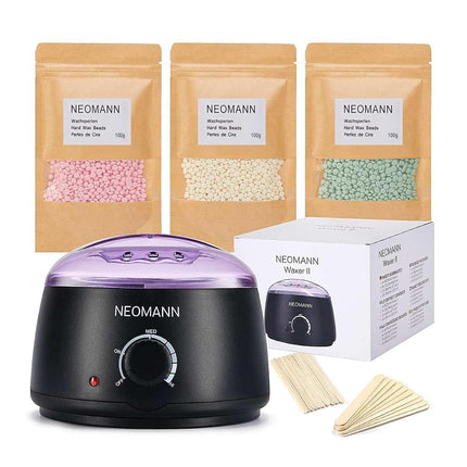 NEOMANN Waxer II Waxing Kit for Woman Non-Sticky, 