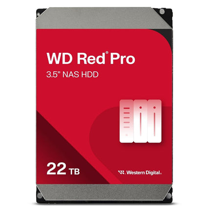 WD Red Pro 22TB NAS 3.5" Internal Hard Drive - 720