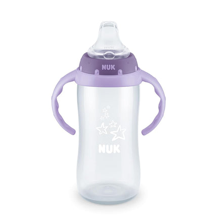 NUK Large Learner Tritan Cup, 10 oz, 8+ Months � BPA Free, Spill Proof Sippy Cup
