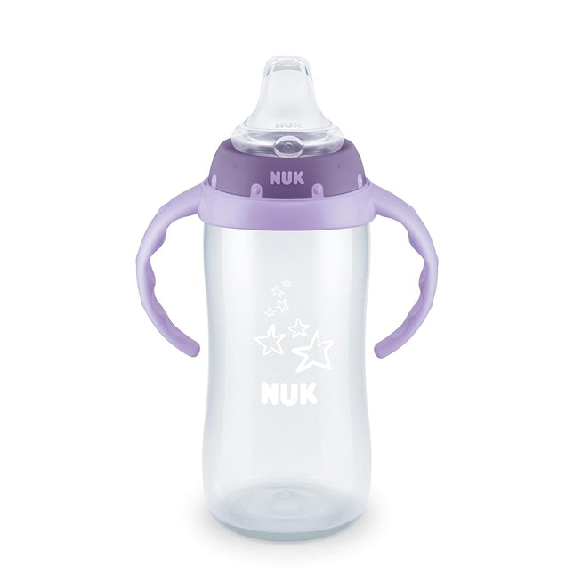 NUK Large Learner Tritan Cup, 10 oz, 8+ Months � BPA Free, Spill Proof Sippy Cup