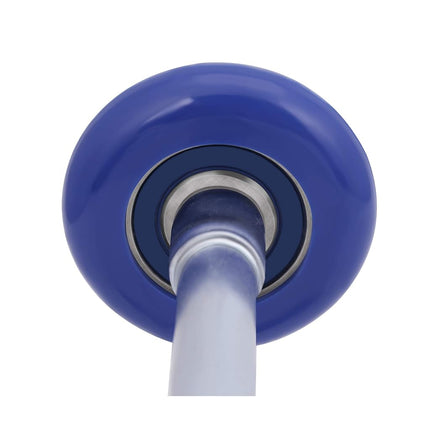 XiKe 12 Pack Blue 2" Nylon Garage Door Roller 4" Stem, Quiet/Durable and High Load, Use 6200-2RS Double Seals Precision Bearings.