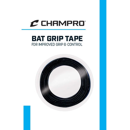 Cinta de agarre Champro para bates (Negro)