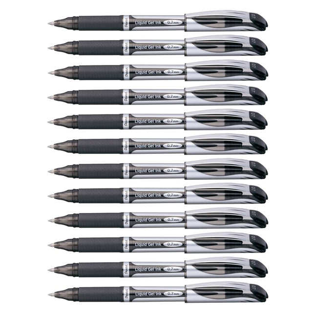 Pentel Energel Xm Black Ink (Pack of 12)