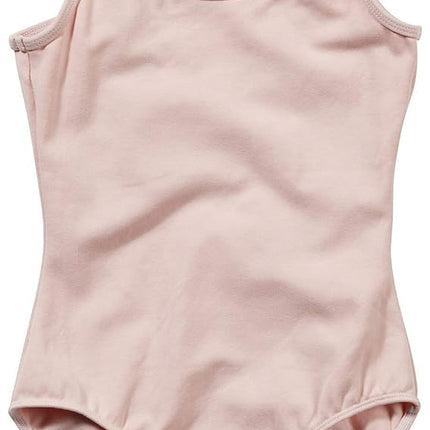 Bloch Dance Girls Plie Camisole Leotard, Light Pink, 6X-7