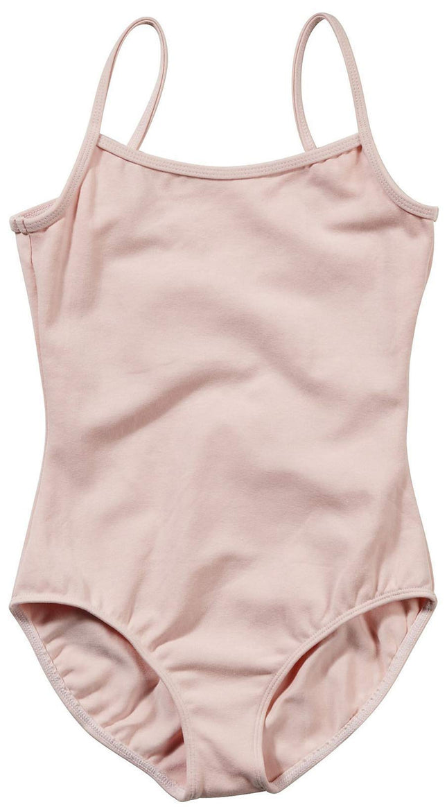 Bloch Dance Girls Plie Camisole Leotard, Light Pin
