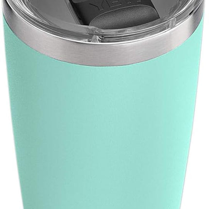 YETI Rambler 20 oz Tumbler, Stainless Steel, Vacuum Insulated with MagSlider Lid, Seafoam