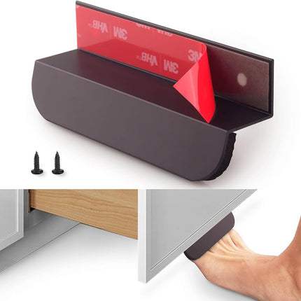 RVPEKUPE 1-Pack Under Cabinet Foot Pull with Adhes