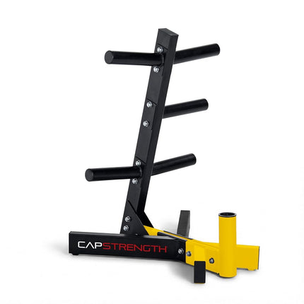 Cap Barbell Olympic Plate Tree Storage Rack for We