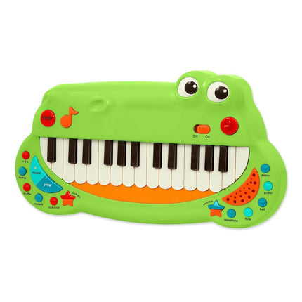 Battat Crocodile Toy Keyboard with 5 Settings and 