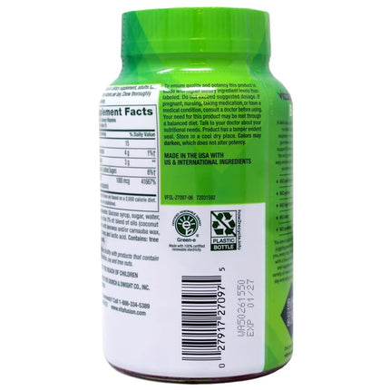Vitafusion Vitamin B-12 1000 mcg Supplement, 60 Count
