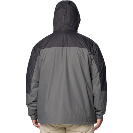 Columbia Men's Tunnel Falls II Interchange Jacket, City Grey/Shark, Large, City Grey/Shark, Large