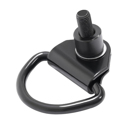 ALMULOO Crochets d'arrimage compatibles avec les fourgons de transport Ford Transit 150 250 350 2015-2024, anneaux en D en acier noir thermolaqué, 6 pièces