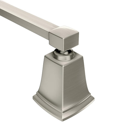 Moen/Faucets Y3218BN Boardwalk Brushed Nickel 18" Towel Bar, 18 Inch