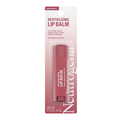 Neutrogena Revitalizing Lip Balm w/ SPF 20 (Sunny Berry 30)