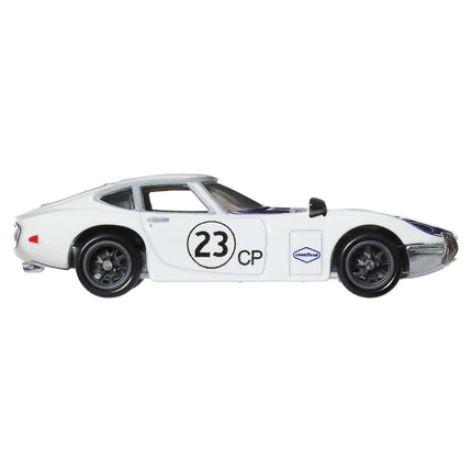 Hot Wheels Premium Car Culture 2-Pack of 1:64 Scale Vehicles, Unique Pairings, Real Riders Tires, Metal/Metal Chassis, Toy for Collectors, JBL03