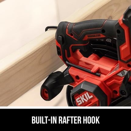 Brushless 20V BL 7-1/4'' Circular Saw Kit w/4.0Ah & PWRJump