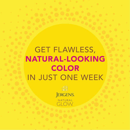 Natural Glow, Wet Skin Moisturizer, Medium to Deep Skin Tones, 7.5 fl oz (221 ml), Jergens
