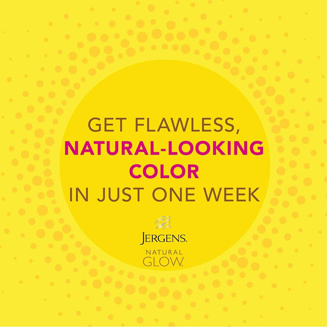 Natural Glow, Wet Skin Moisturizer, Medium to Deep Skin Tones, 7.5 fl oz (221 ml), Jergens