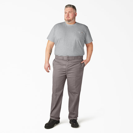 Dickies Work Pants - Men's Trousers, One Size, Beige, metallic silver, 40W x 30L