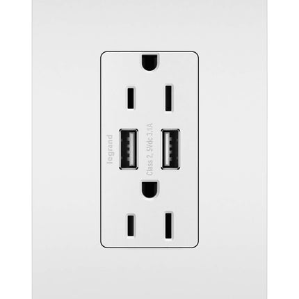 Legrand - Pass & Seymour TM826USBWPWCCV4 Radiant C